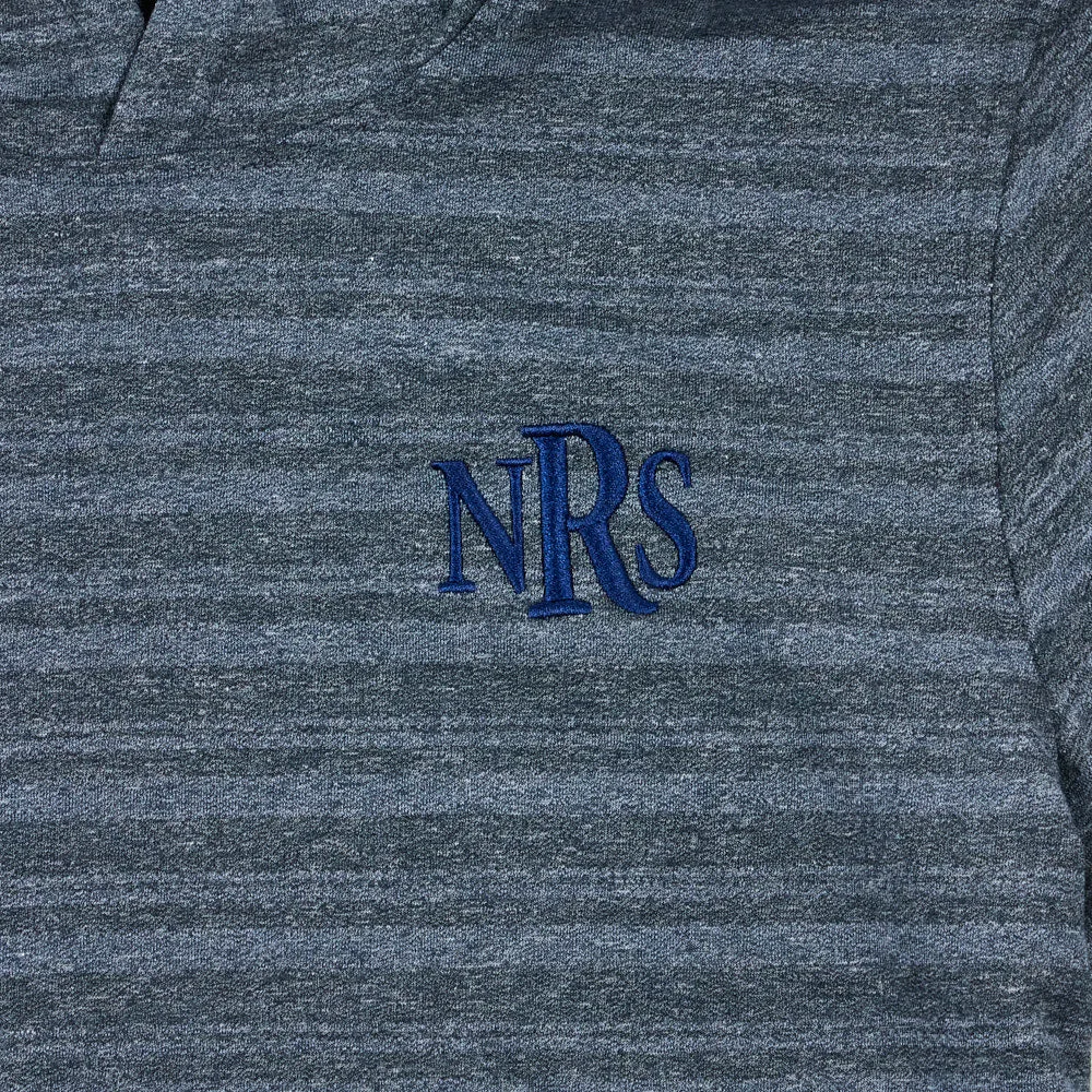 NRS Texas Navy Montauk Stripe Hoodie - Image 2