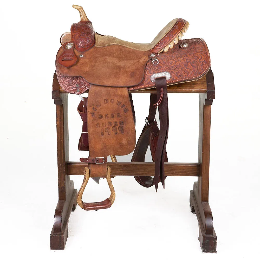 NRS Used 14.5in JBD Trophy Barrel Saddle - Image 2