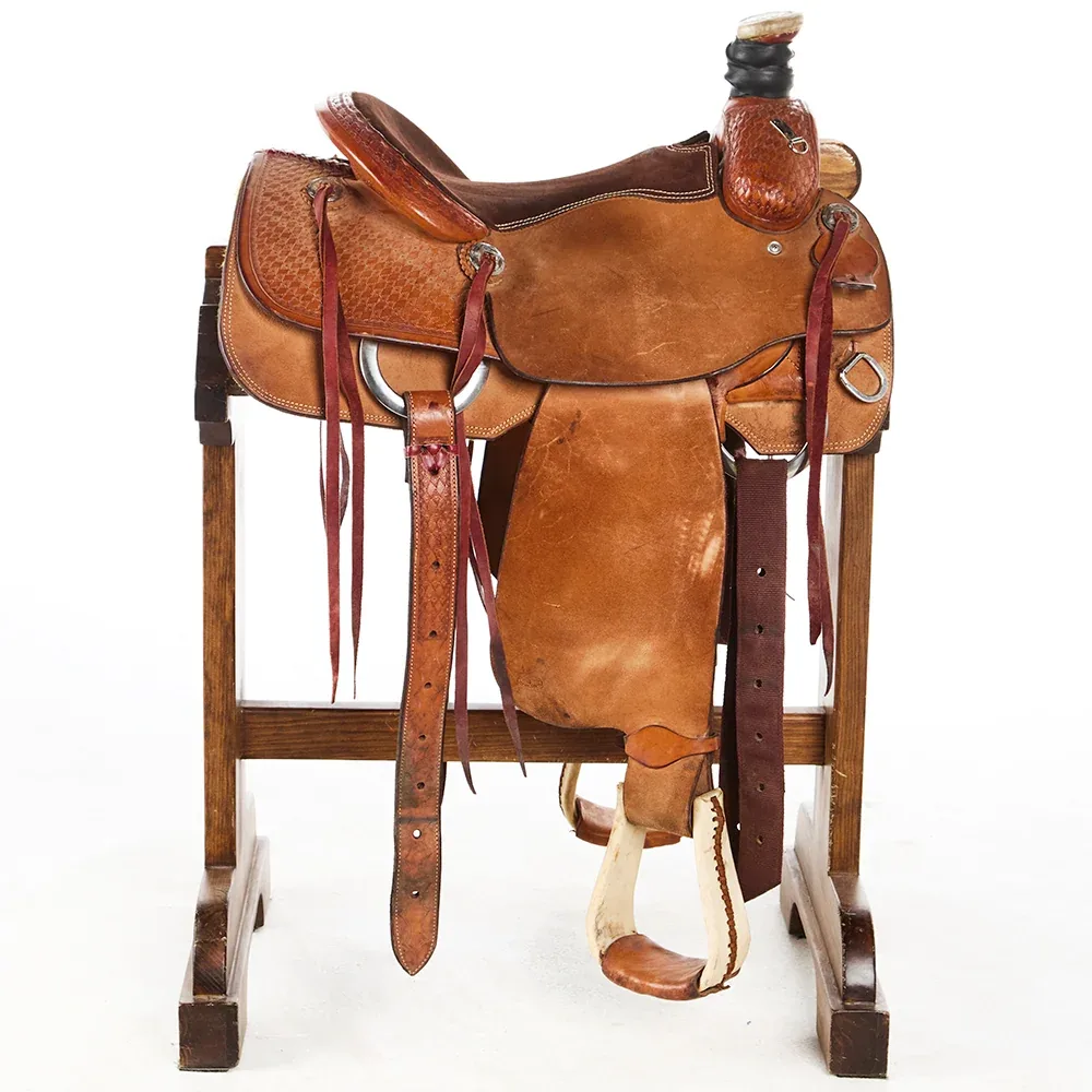 NRS Used 14.5in Tooled Team Roper - Image 2