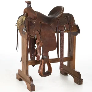NRS Used 15in Seat Rig Roughout Ranch Roper
