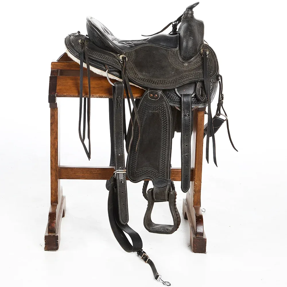 NRS Used 16in Mini Basket Pleasure Saddle - Image 2