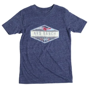 NRS Youth Navy Logo Tee