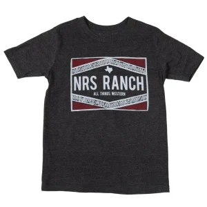 NRS Youth Ranch Est 1989 Black Tee