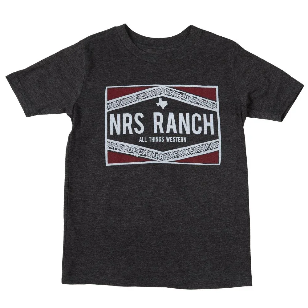 NRS Youth Ranch Est 1989 Black Tee