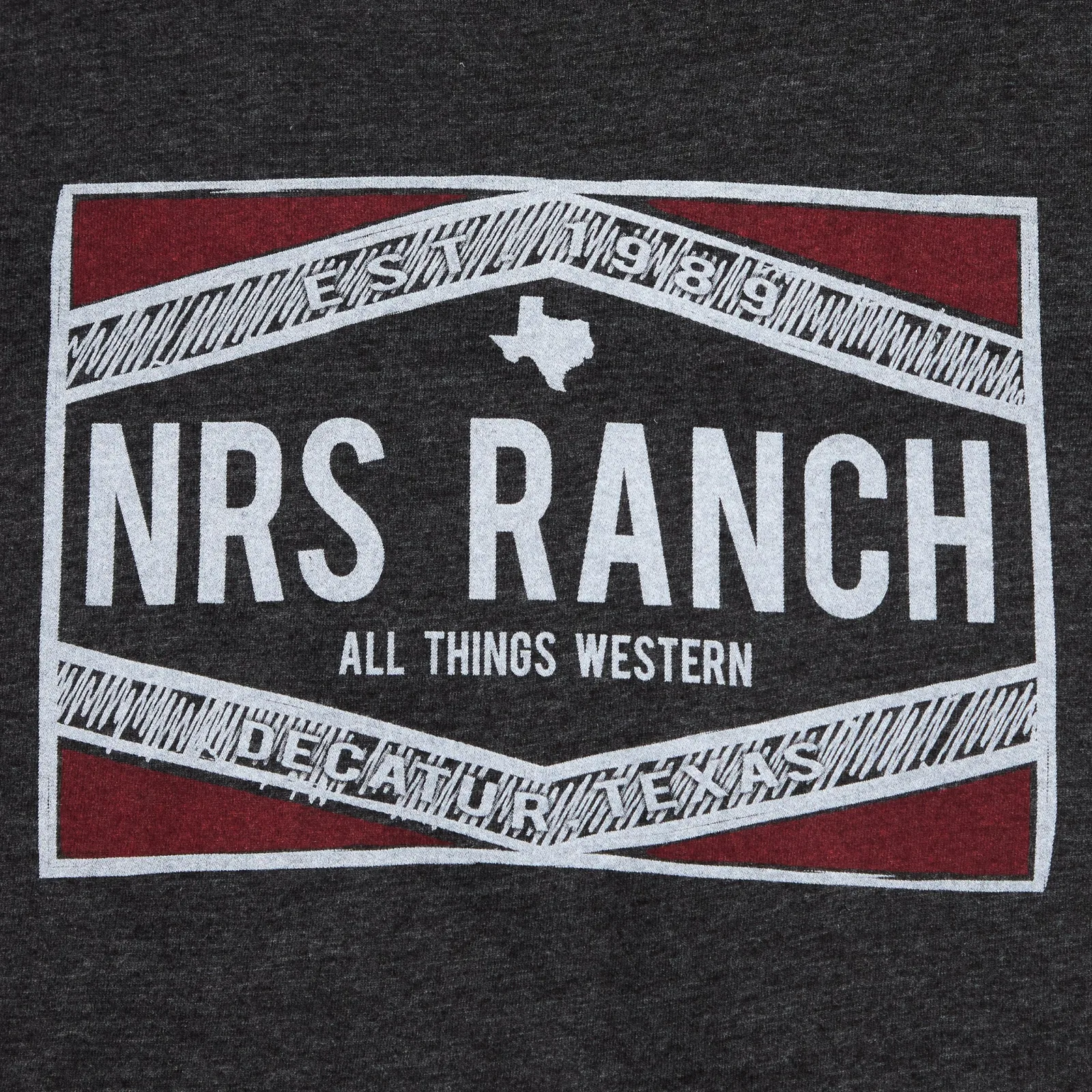 NRS Youth Ranch Est 1989 Black Tee - Image 2