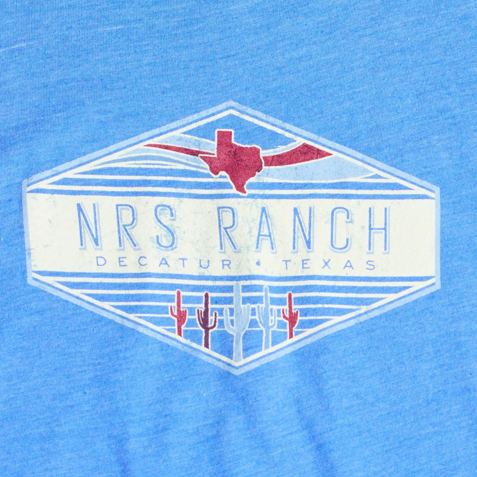 NRS Youth Royal Blue Logo Tee - Image 2