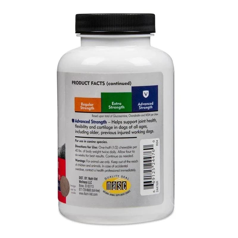 Nutri-Vet Hip & Joint Level 3 Chewables - Image 2