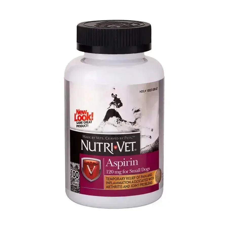 Nutri-Vet K9 Aspirin for Small Dogs - Liver Chewables, 100 ct