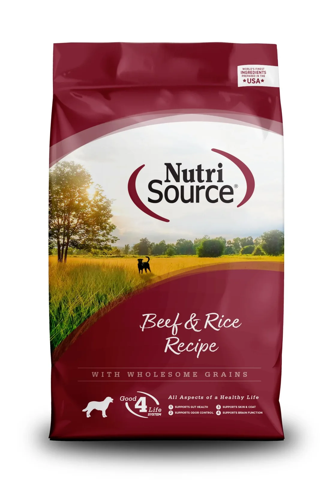 Nutrisource Adult Beef & Rice Dry Dog Food - 5 lb Bag