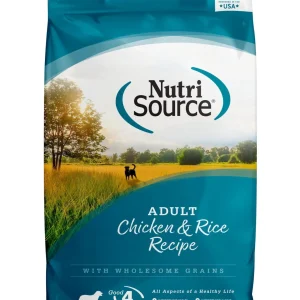 Nutrisource Adult Chicken & Rice Dry Dog Food - 26 lb Bag
