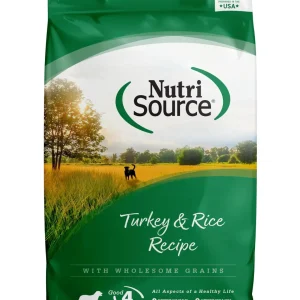 Nutrisource Adult Turkey & Rice Dry Dog Food - 15 lb Bag