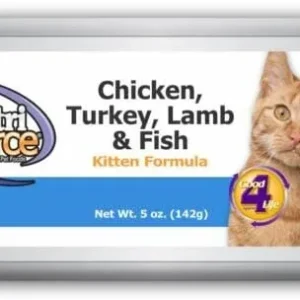 Nutrisource Chicken, Turkey, Lamb & Fish Kitten Canned Canned Cat Food - 5.5 oz - Case of 12