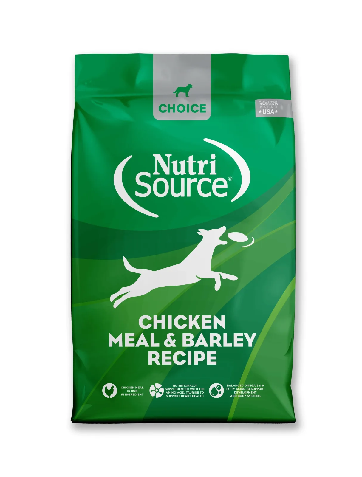 Nutrisource Choice Chicken Meal & Barley Dry Dog Food - 5 lb Bag