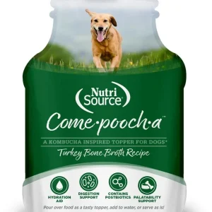 Nutrisource Come-Pooch-A Turkey Broth Dog Food Recipe Pouch - 12 oz - Case of 12
