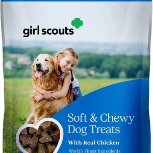 Nutrisource Girl Scouts Chicken Soft & Chewy Dog Treats - 5 oz