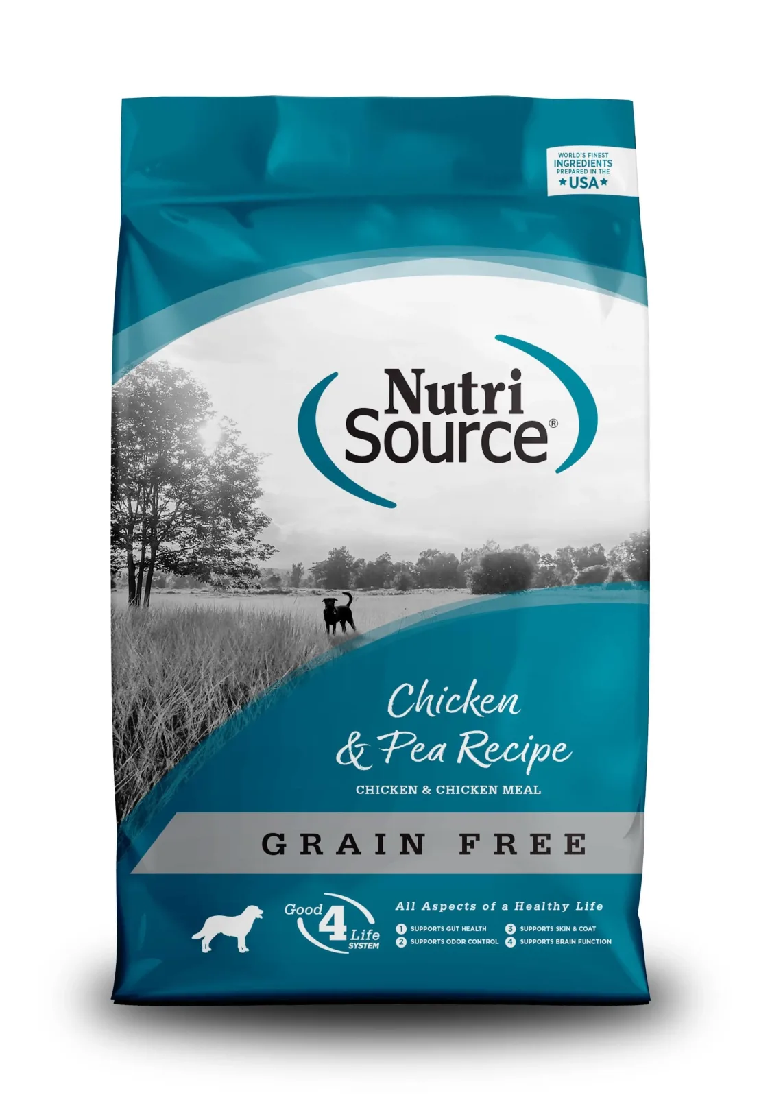 Nutrisource Grain Free Chicken & Pea (8 Per Bale) Dry Dog Food - 5 lb Bag