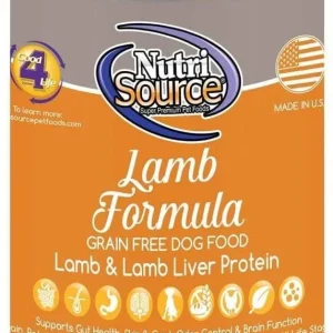 Nutrisource Grain Free Lamb Canned Dog Food - 13 oz - Case of 12
