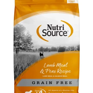 Nutrisource Grain Free Lamb Meal & Peas Dry Dog Food - 15 lb Bag