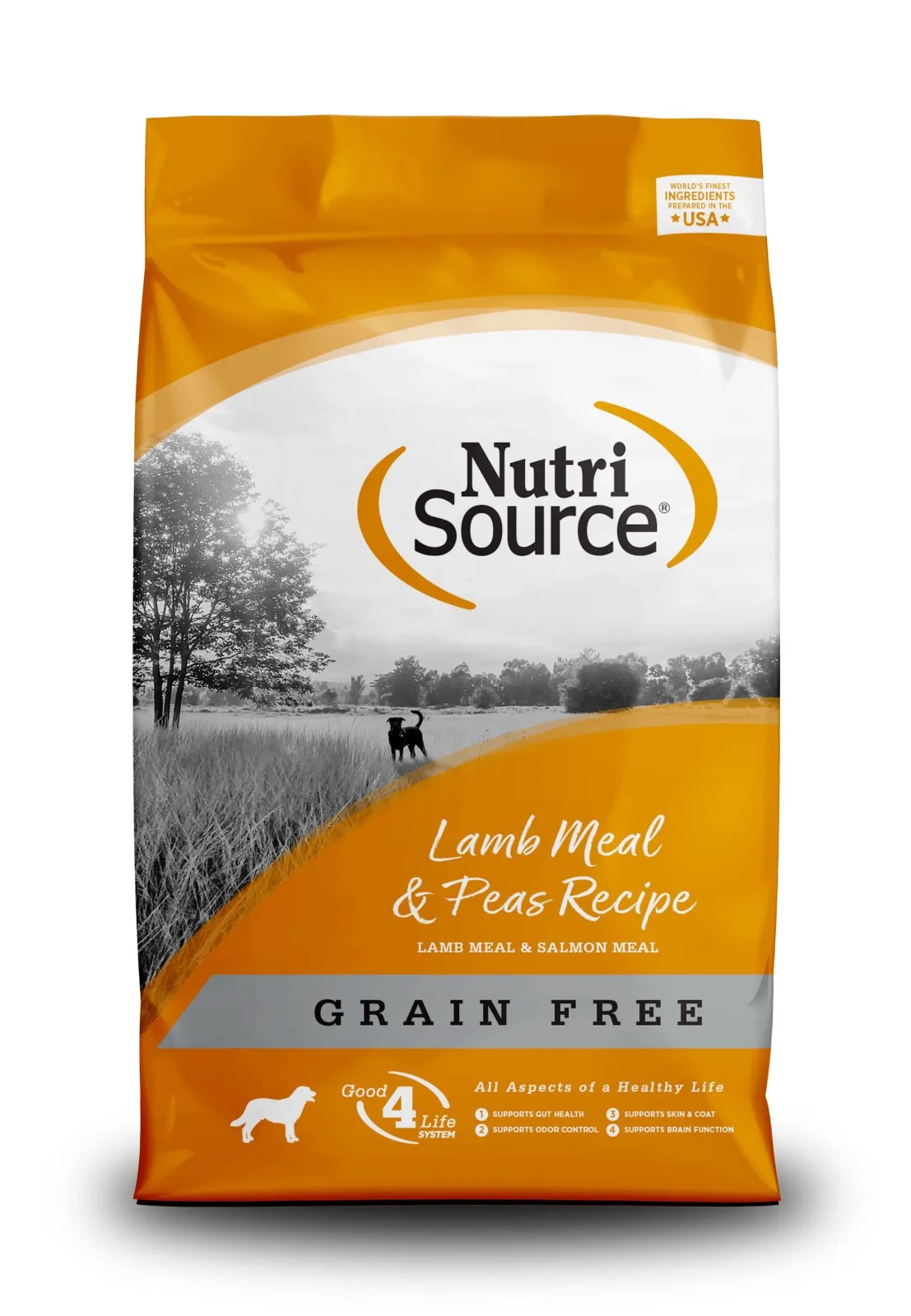 Nutrisource Grain Free Lamb Meal & Peas Dry Dog Food - 30 lb Bag