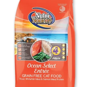 Nutrisource Grain Free Ocean Select Entrée (10 per bale) Dry Cat Food - 2.2 lb Bag