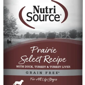 Nutrisource Grain-Free Prairie Select Canned Dog Food - 13 oz - Case of 12