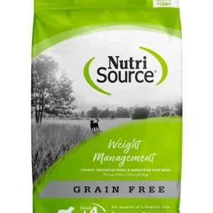 Nutrisource Grain Free Weight Management (8 per bale) Dry Dog Food - 5 lb Bag