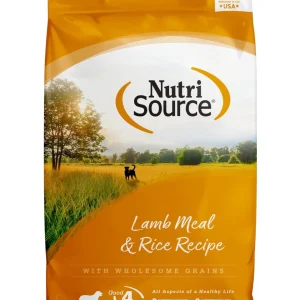Nutrisource Lamb meal & Rice (8 Per Bale) Dry Dog Food - 5 lb Bag