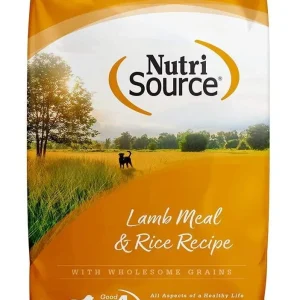 Nutrisource Lamb meal & Rice Dry Dog Food - 30 lb Bag