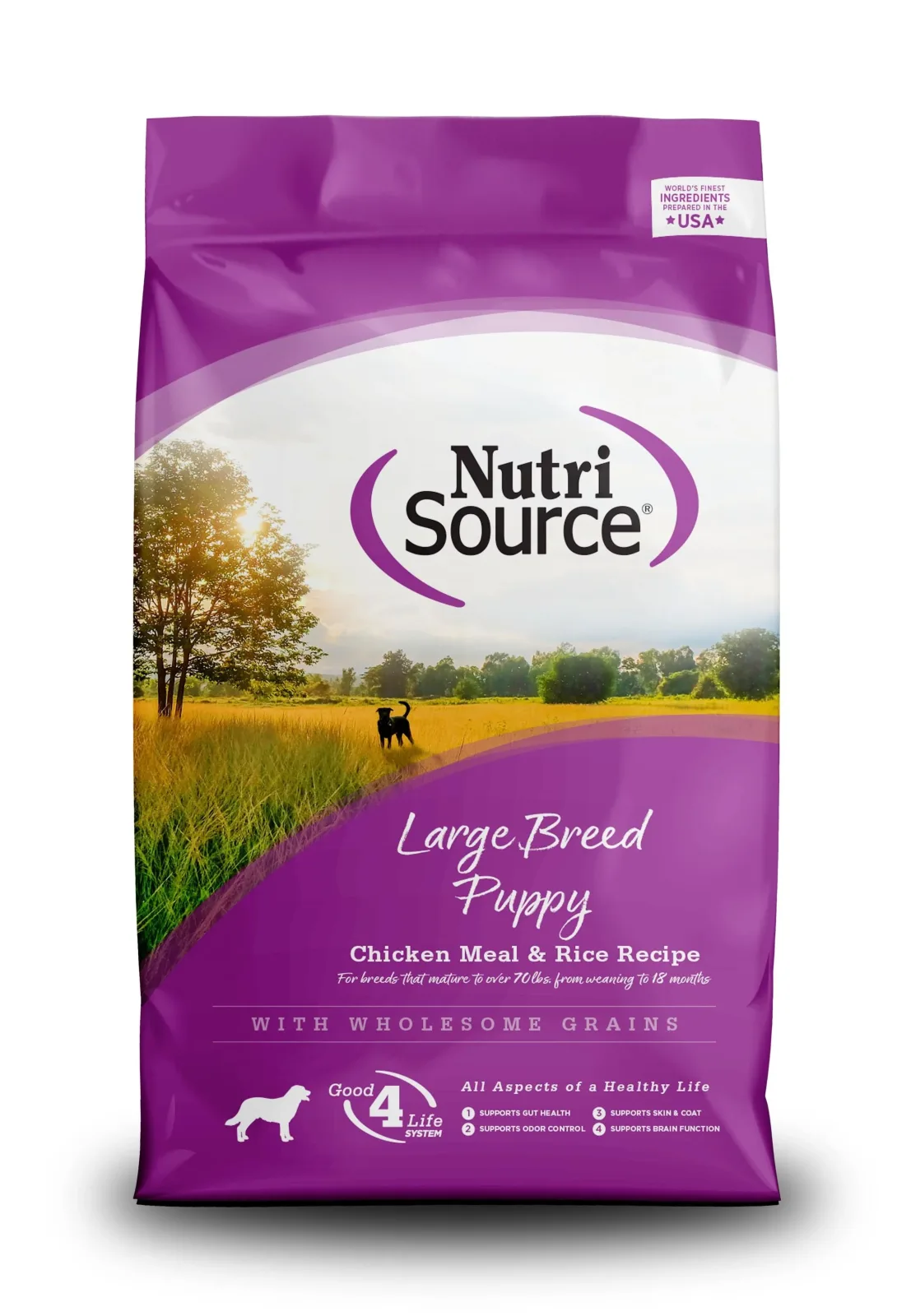 Nutrisource Large Breed Puppy Chicken & Rice (8 Per Bale) Dry Dog Food - 5 lb Bag