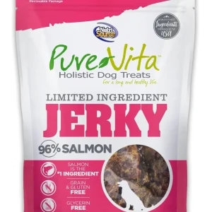 Nutrisource Pure Vita Salmon Jerky Dog Treats - 4 oz