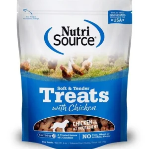 Nutrisource Soft & Tender Chicken Dog Treats - 14 oz