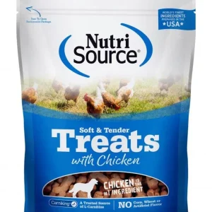 Nutrisource Soft & Tender Chicken Dog Treats - 6 oz
