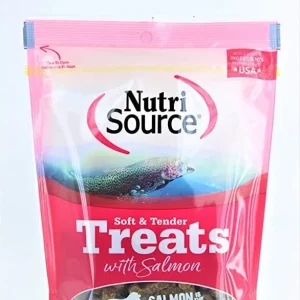 Nutrisource Soft & Tender Salmon Dog Treats - 14 oz