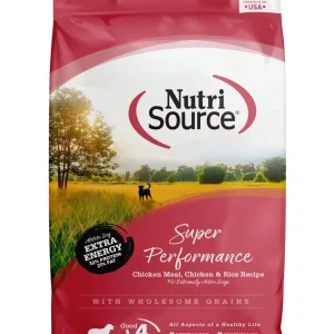 Nutrisource Super Performance Chicken & Rice Dry Dog Food - 40 lb Bag