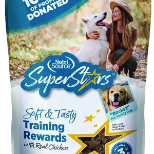Nutrisource Superstar Chicken Training Dog Treats - 4 oz