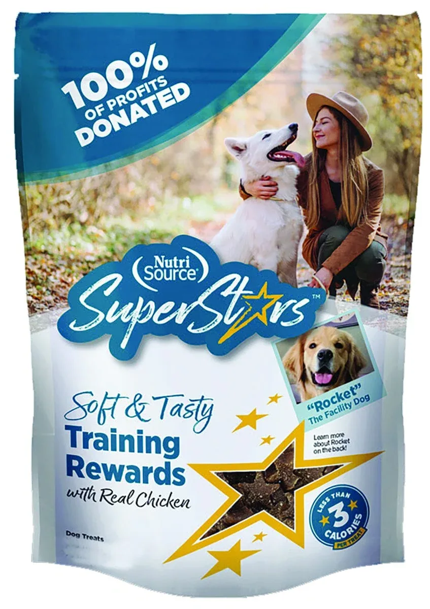 Nutrisource Superstar Chicken Training Dog Treats - 4 oz