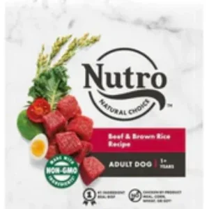 Nutro Natural Choice Adult Beef & Brown Rice Dry Dog Food