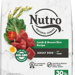 Nutro Natural Choice Adult Lamb & Rice Dry Dog Food