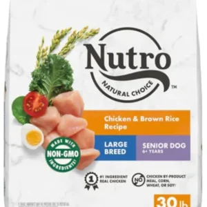 Nutro Natural Choice Large Breed Senior Chicken, Rice&Sweet Potato Dry Dog Food