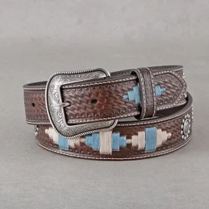 Ocean Aztec Concho Belt