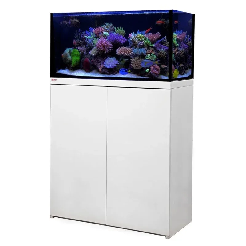 OCTO LUX 32gal Aquarium System with White Cabinet