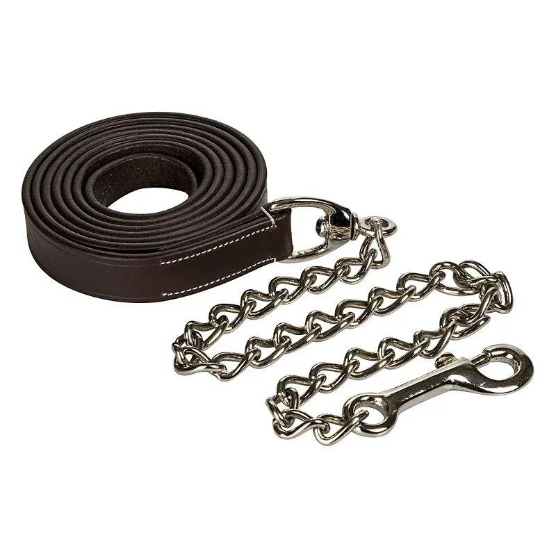 OEQ Leather Lead 30in Chain