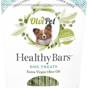 Olvipet Denta Bars Olive Oil Based Bars Small Dental Dog Chews - 6 oz
