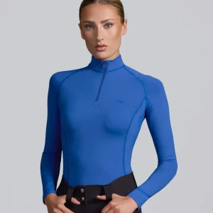 Ombretta Ladies Technical Riding Top Royal Blue