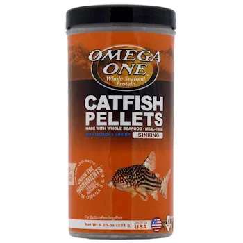 Omega One Catfish Pellets, 8.25 oz.