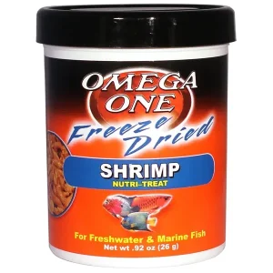 Omega One Freeze Dried Shrimp, 0.85 oz.