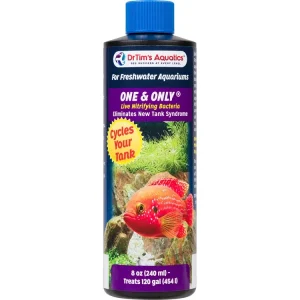 One & Only Freshwater Live Nitrifying Bacteria (8 oz) 120 Gallons - Dr Tim's