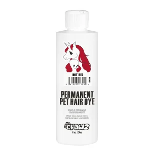 Opawz Permanent Hair Dye 8oz Hot Red