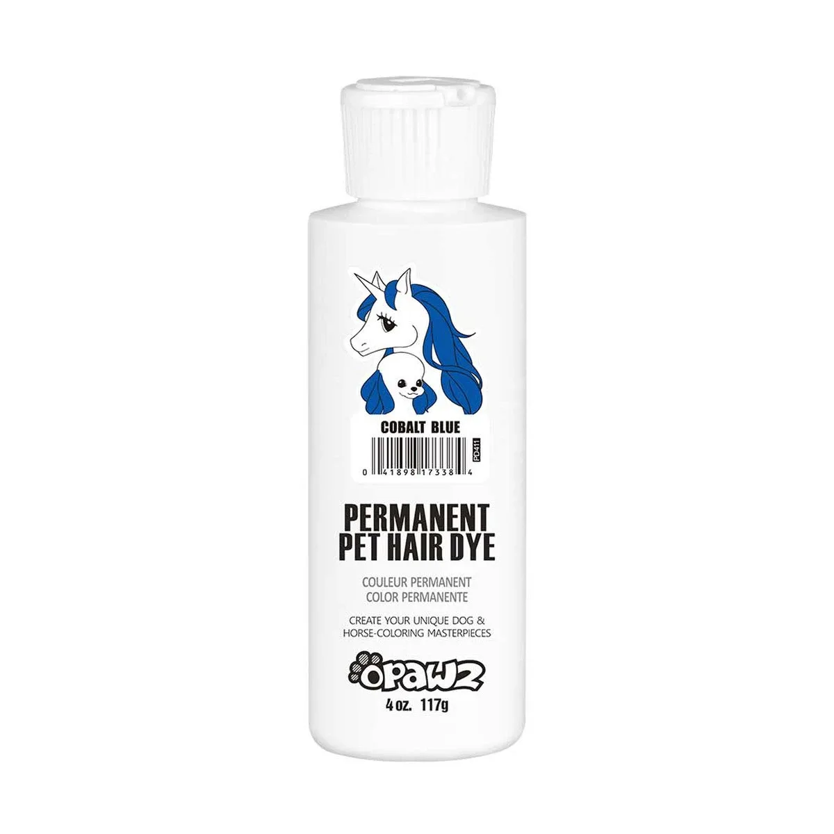 OPAWZ Permanent Pet Hair Dye, 4 oz, Cobalt Blue