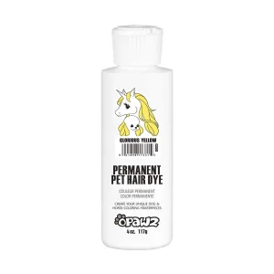 OPAWZ Permanent Pet Hair Dye, 4 oz, Glorious Yellow